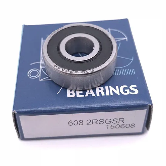 6202NR 6202-2RS/VA947 Low Noise Deep Groove Ball Bearing